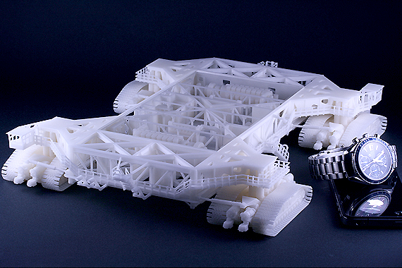 �T�^�[��V�^���P�b�g��X�y�[�X�V���g�����^�������A�P�l�f�B�F���Z���^�[�� �wCrawler Transporter�i�N���[���[�E�g�����X�|�[�^�[�j�x1/144 ���f���𔭔��I
